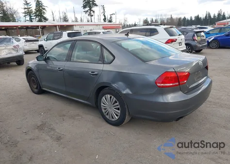 2014 Volkswagen Passat 1.8T S from USA, damaged, VIN 1VWAT7A38EC093222